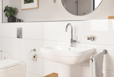 Смеситель для раковины с донным клапаном Grohe Eurosmart 23537 003 (23537003) хром 